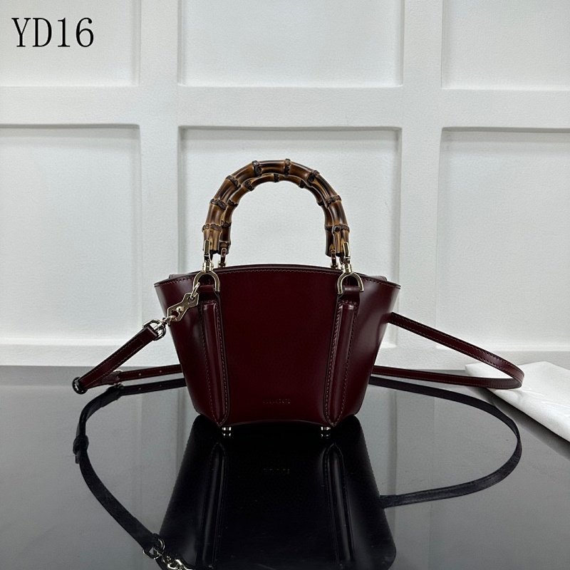Gucc1 YD16 Bamboo Top Handle Bag
