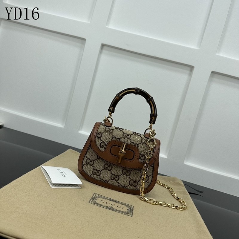 Gucc1 YD16072 Bamboo Top Handle Bag