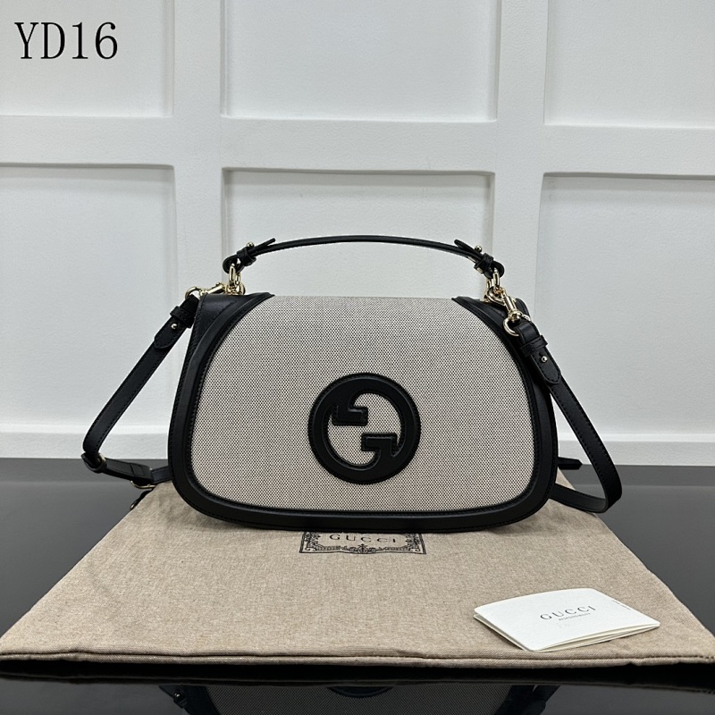 Gucc1 815716 White Bouclé Leather Tote Bag