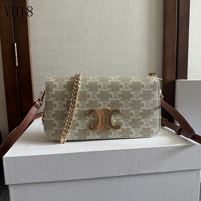C3linee Triomphe Canvas Shoulder Bag YD18057