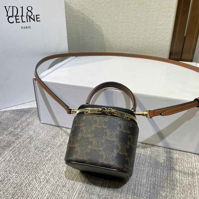 C3linee YD18056 Mini Smooth Calfskin Cosmetic Box Bag