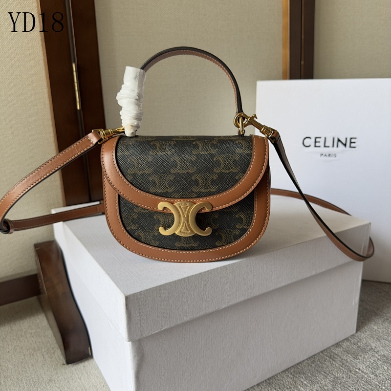 C3linee YD18068 Mini Tricolor Monogram Shoulder Bag
