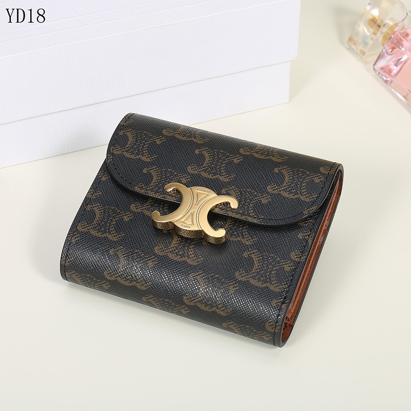 cover-220362986 C3linee YD18040 Tri-Fold Wallet in Vintage Brown Leather
