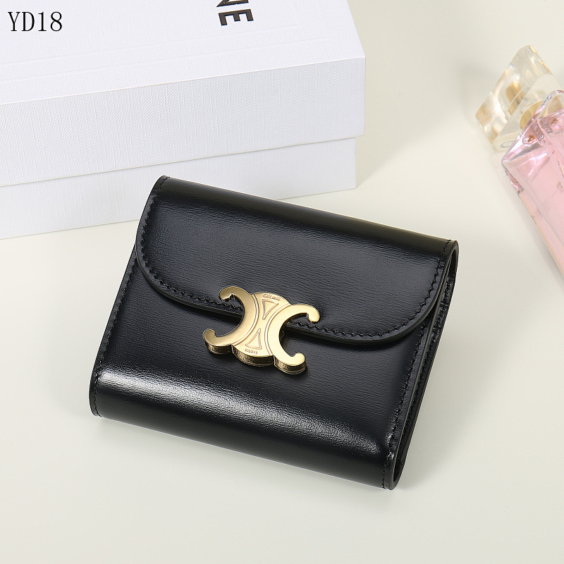 C3linee YD18 Triomphe Leather Wallet