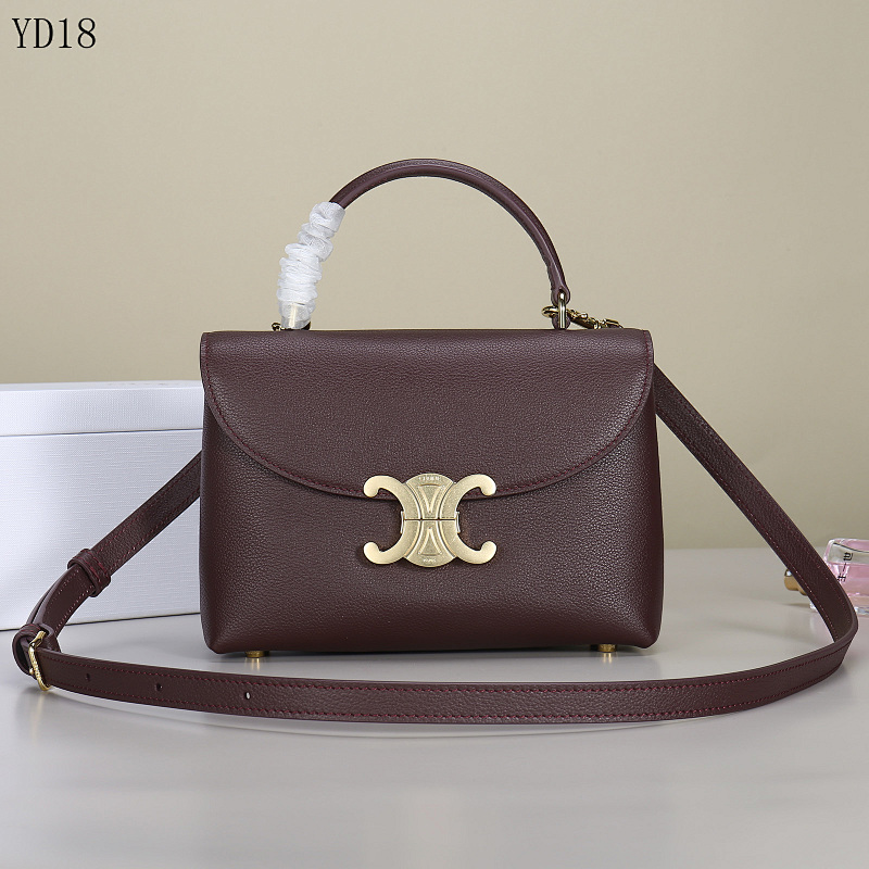 C3linee YD18 Kelly Mini Bag with Gold Hardware