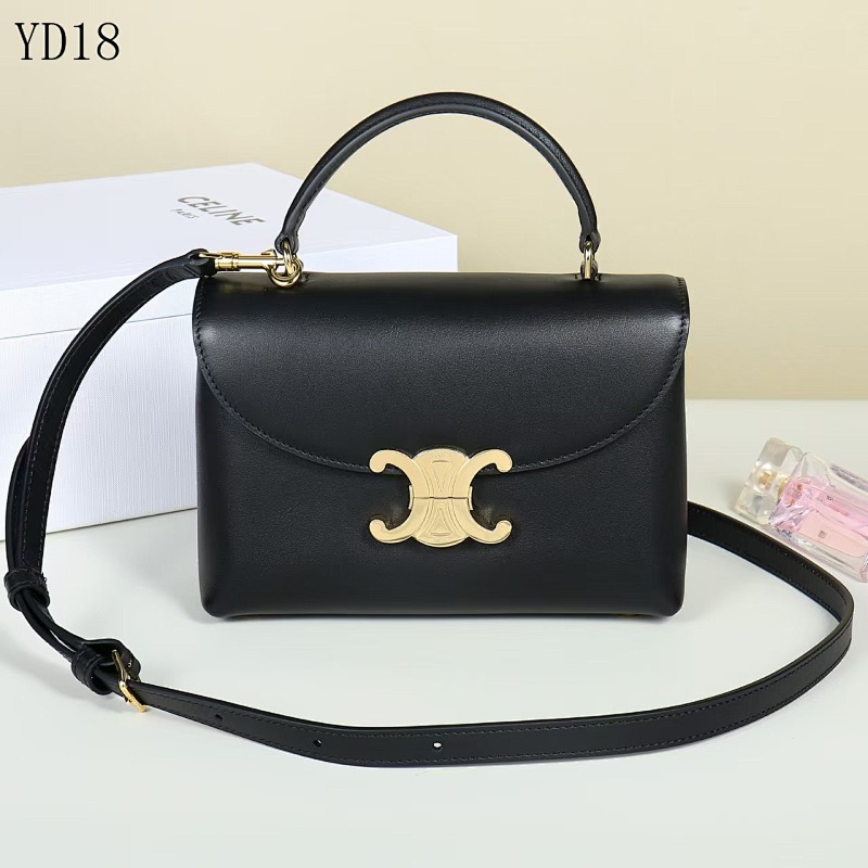 C3linee YD18074 Kelly Mini Bag Black