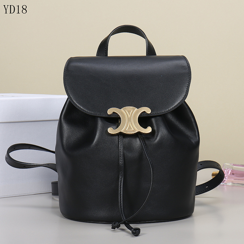 C3linee Bonnie Smooth Calfskin Leather Backpack