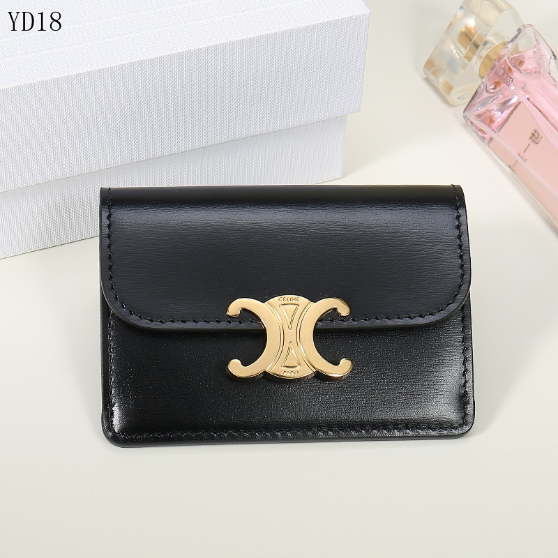 cover-220366156 C3linee YD18 TRIOMPHE Leather Card Holder