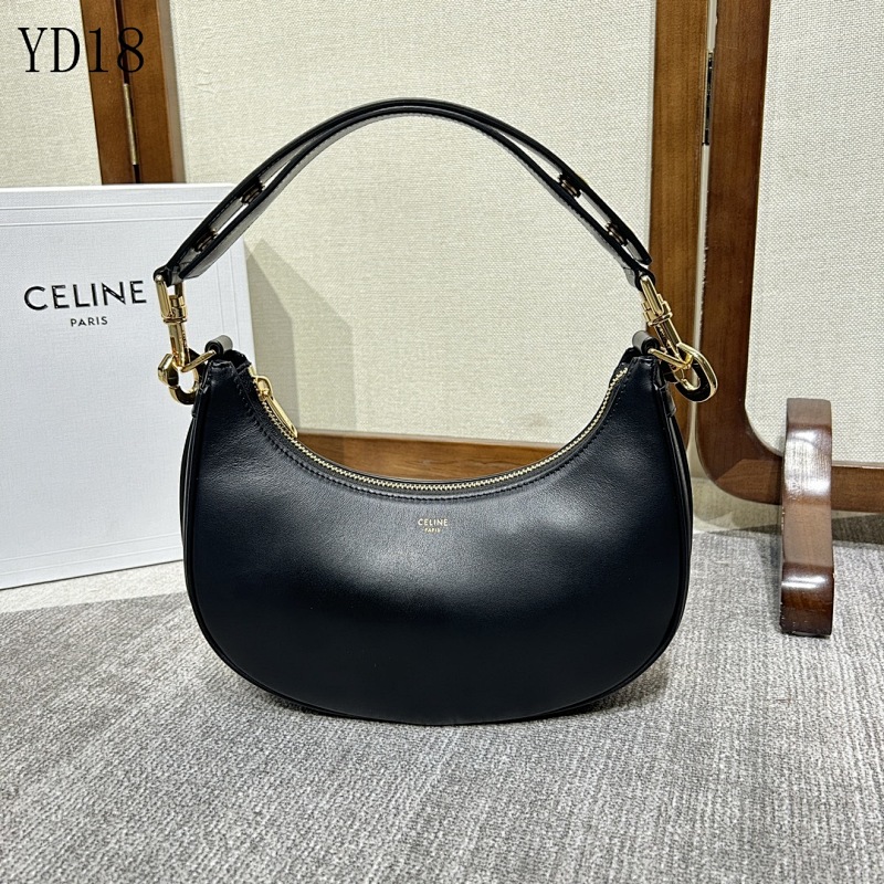cover-220366539 C3linee Ava Strap Bag YD18070 Black Leather Handbag