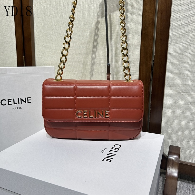 C3linee 111273 MATELASSE MONOCHROME Quilted Leather Chain Shoulder Bag