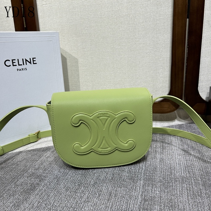 C3linee YD18065 Folco Cuir Triomphe Shoulder Bag