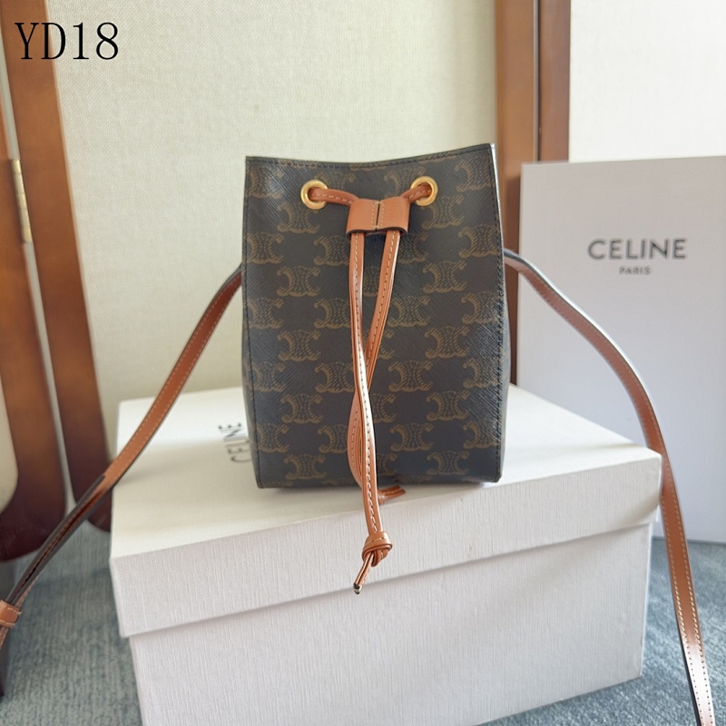 C3linee YD18052 Mini Trunk Bag Monogram Canvas