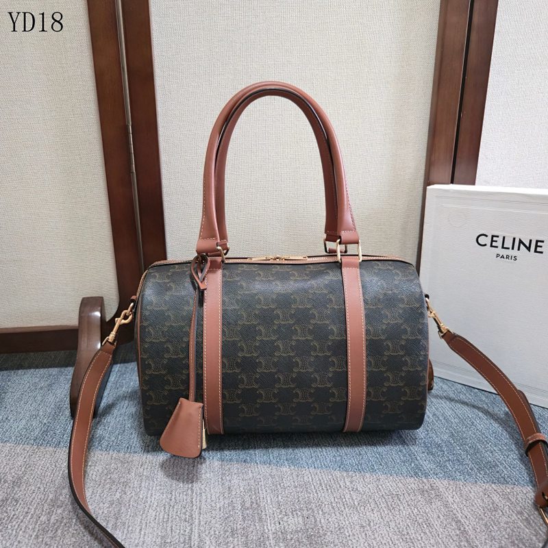 C3linee YD18072 Monogram Boston Bag