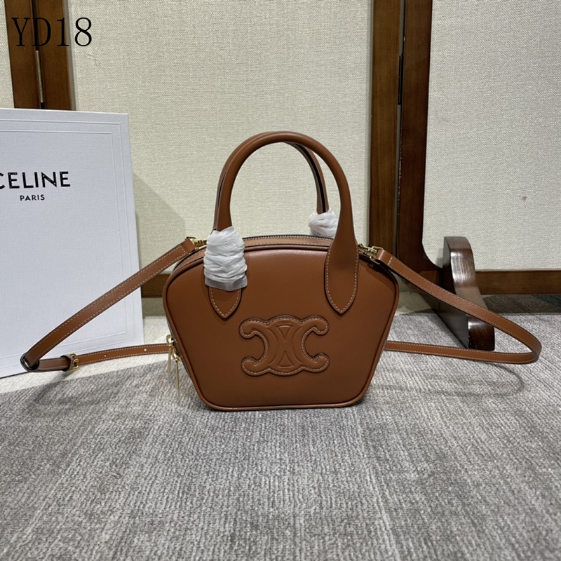 C3linee YD18068 Mini Tricolor Bowling Bag