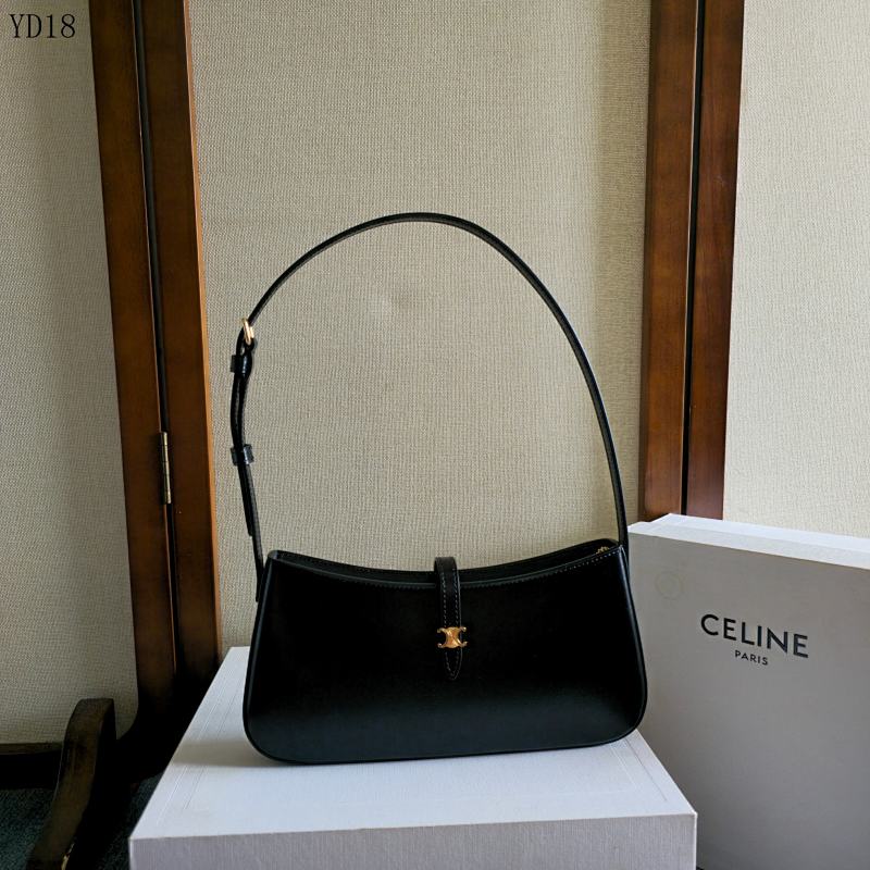 C3linee Model 123053 Tina Logo Shoulder Bag