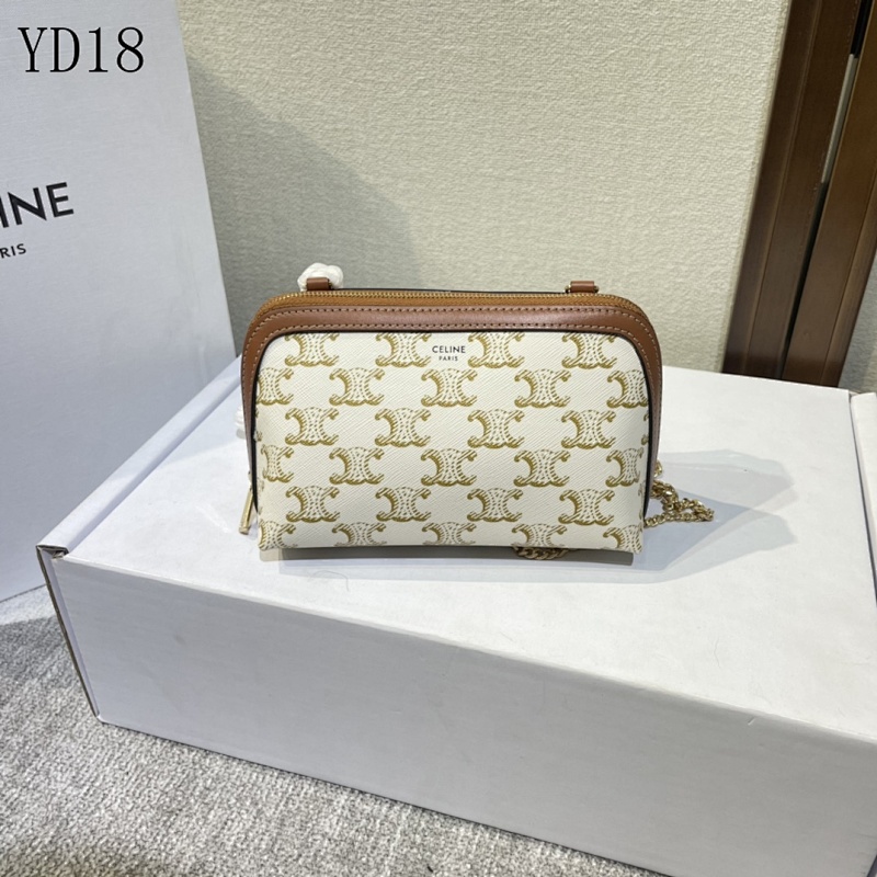 C3linee YD18045 Triomphe Monogram Chain Pouch