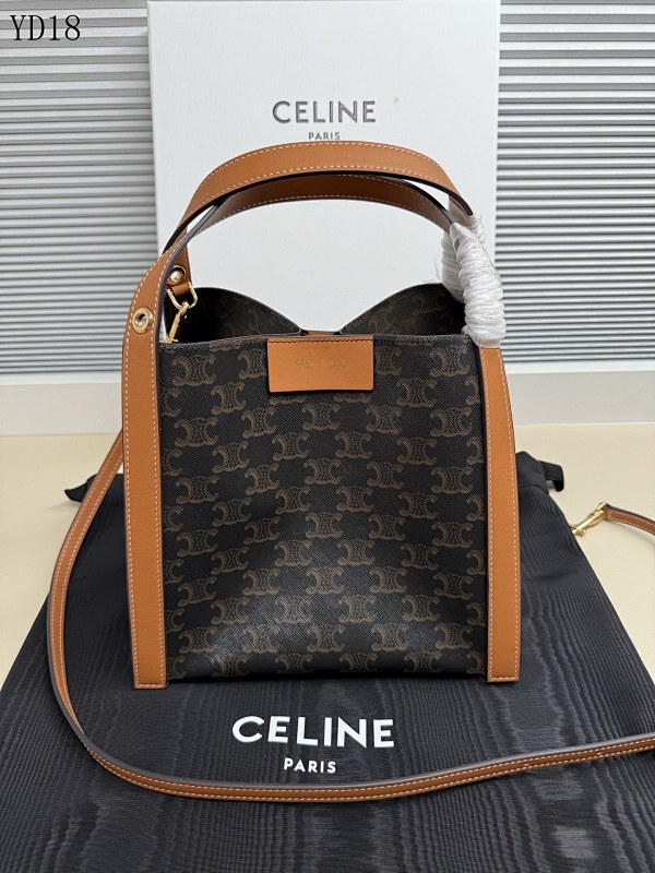 C3linee CUBO Bag Model 124182 Brown Monogram Canvas