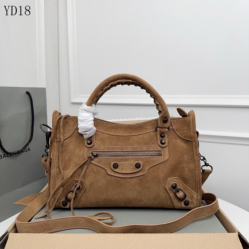 Balensiaga YD18069 City Suede Bag