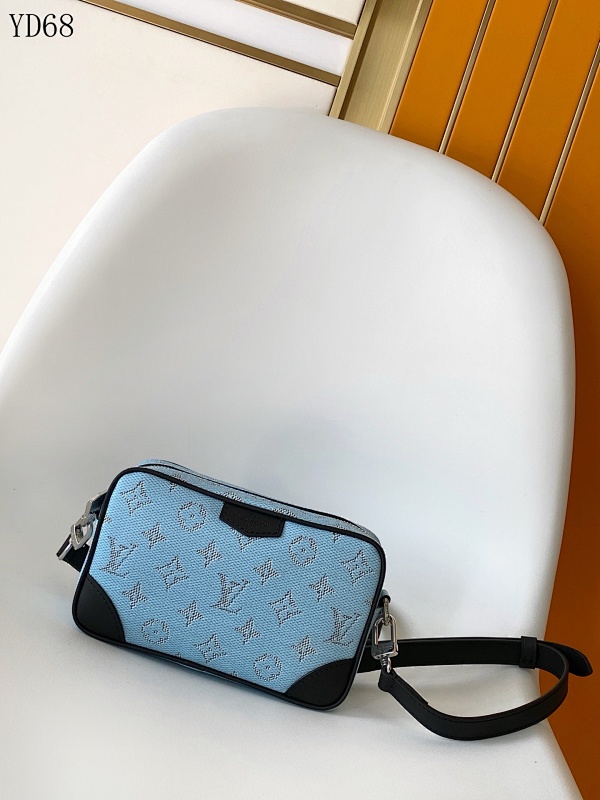 LVutton M14684 Blue Monogram Mini Trocadéro Crossbody Bag