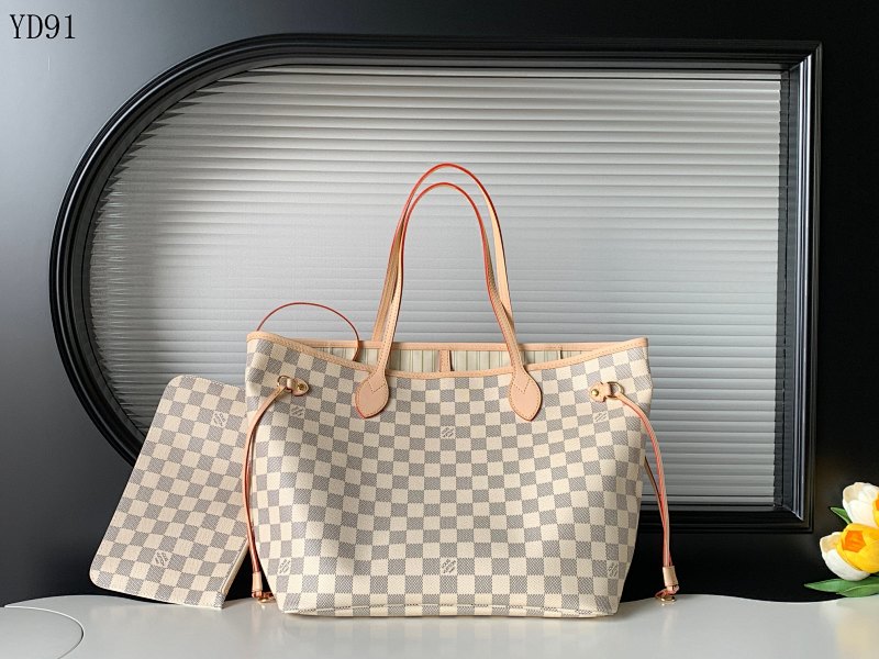 LVutton YD91040 Damier Azur Canvas Shoulder Bag