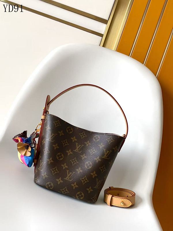 LVutton YD91040 M26642 Monogram Canvas Bucket Bag