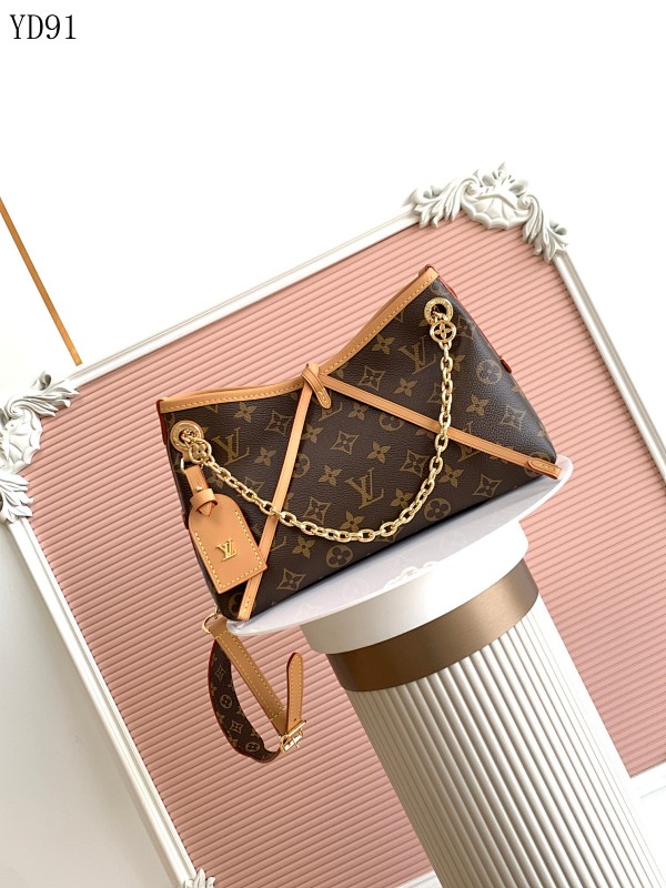 LVutton M13014 CarryAll BB Monogram Canvas Shoulder Bag