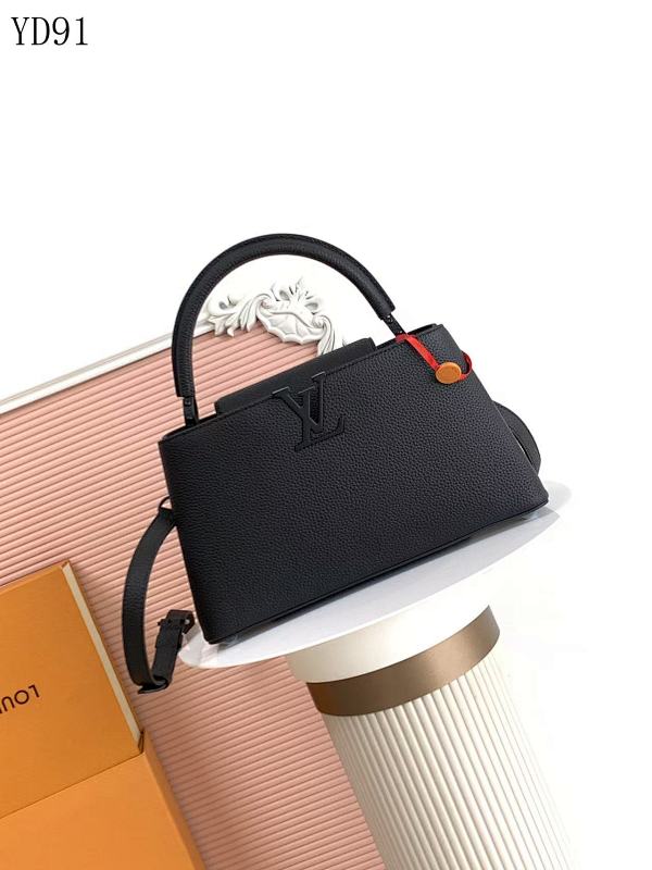 LVutton M23947 Capucines East West BB Bag Black
