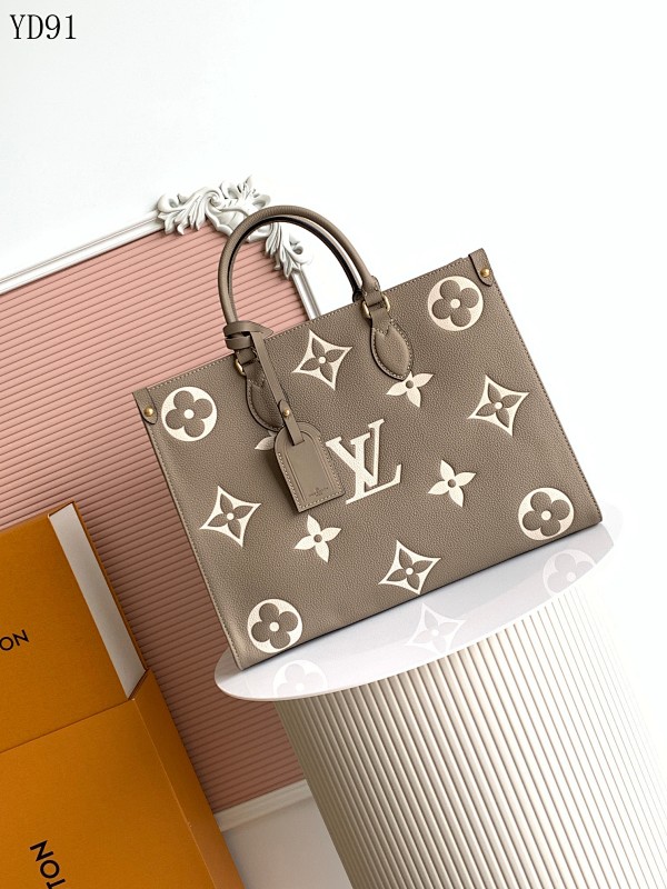 LVutton YD91064 Monogram Canvas Tote Bag