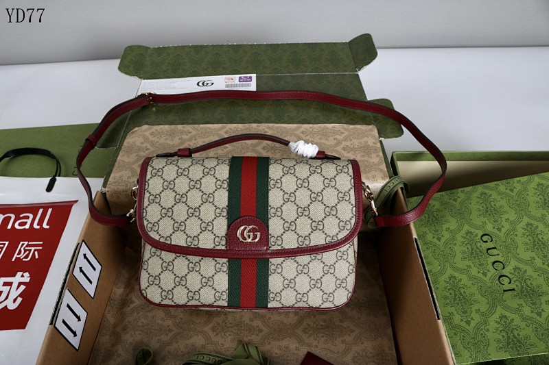 Gucc1 Ophidia GG Canvas Shoulder Bag Model 836842