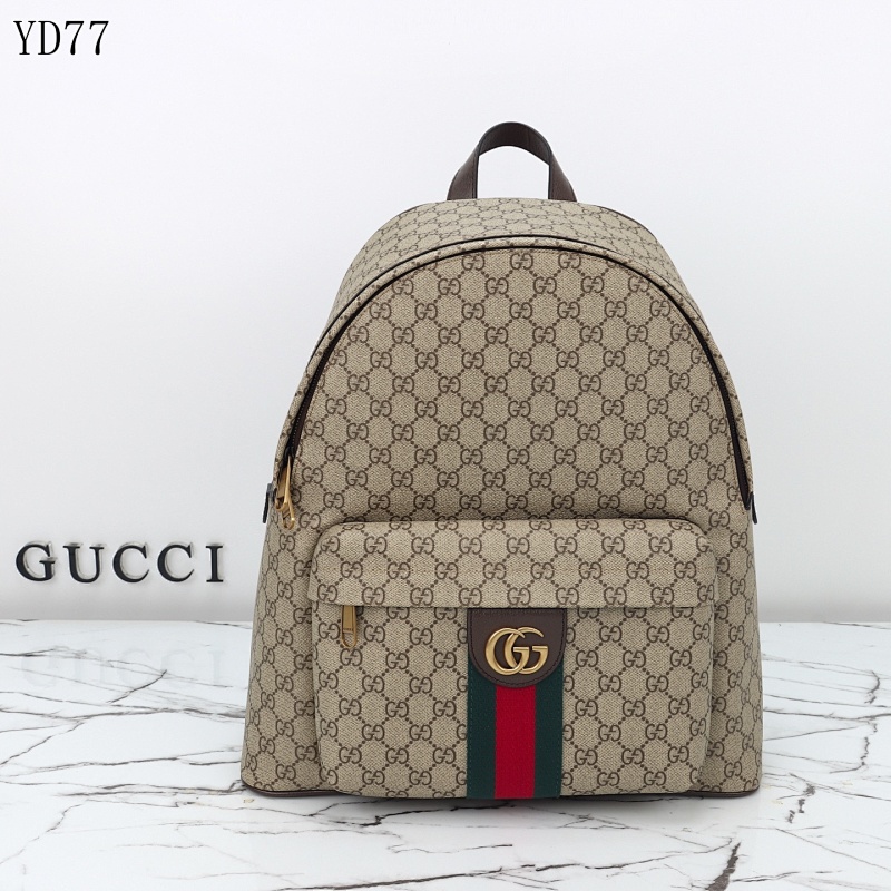 Gucc1 YD77 GG Supreme Canvas Shoulder Bag