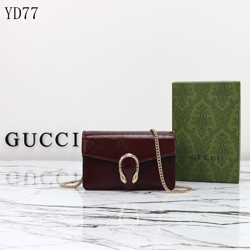 Gucc1 YD77 Mini Horsebit Bag