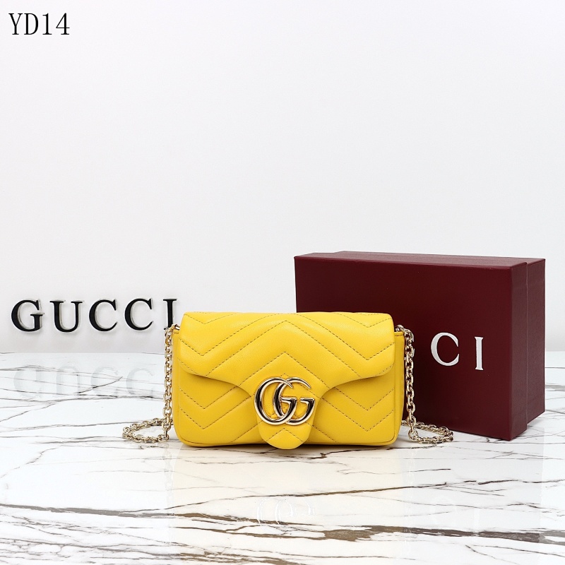 Gucc1 YD14041 Marmont Wallet on Chain
