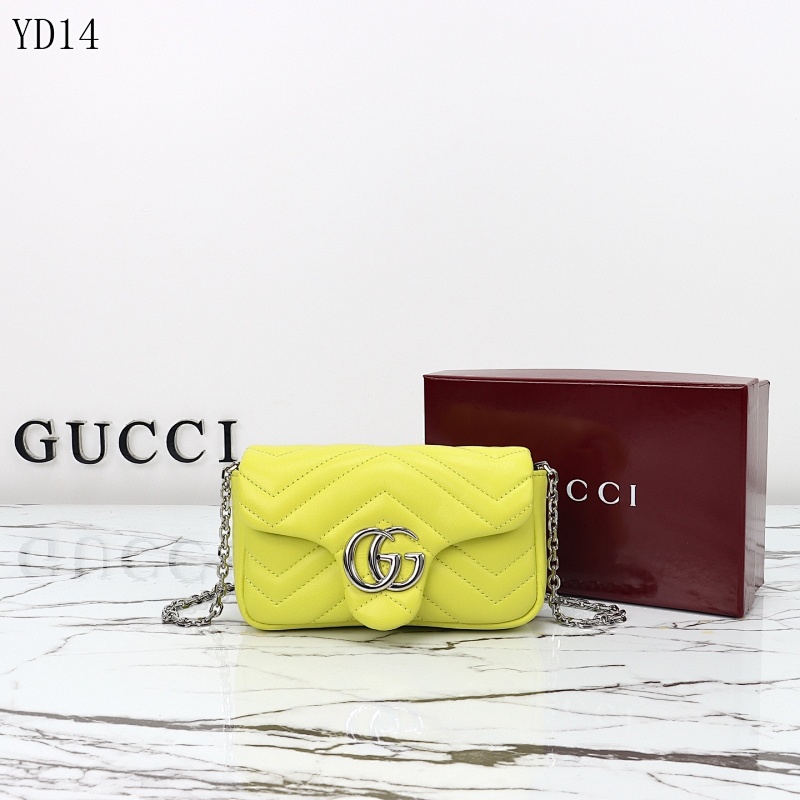 Gucc1 YD14041 GG Marmont Wallet on Chain