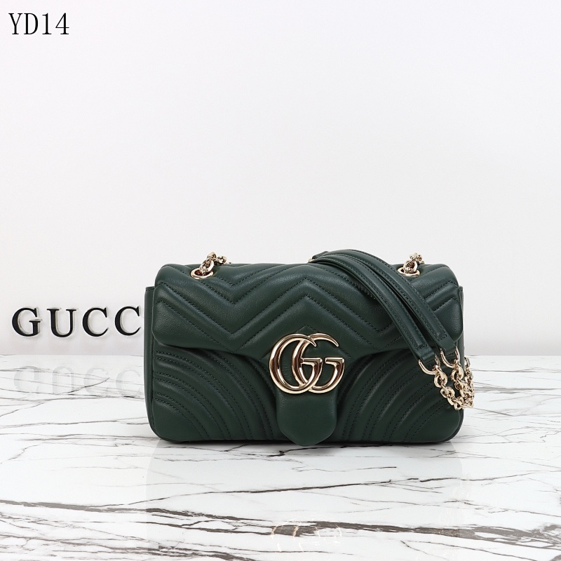 Gucc1 YD14 Marmont Wallet on Chain