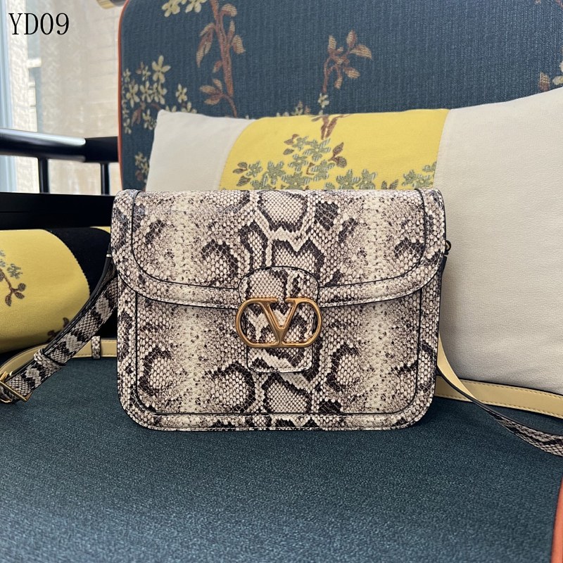 Valentiino YD09075 GARAVANI Snake Print Crossbody Bag