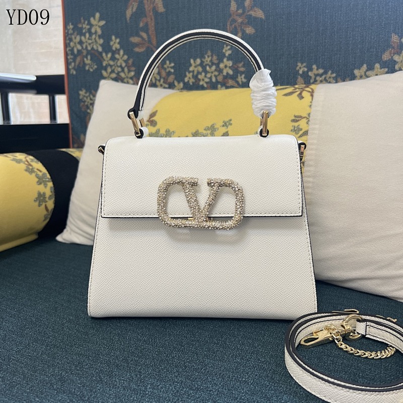 cover-221415705 Valentiino YD09071 GARAVANI VSLING Small Crystal-Embellished Calfskin Handbag