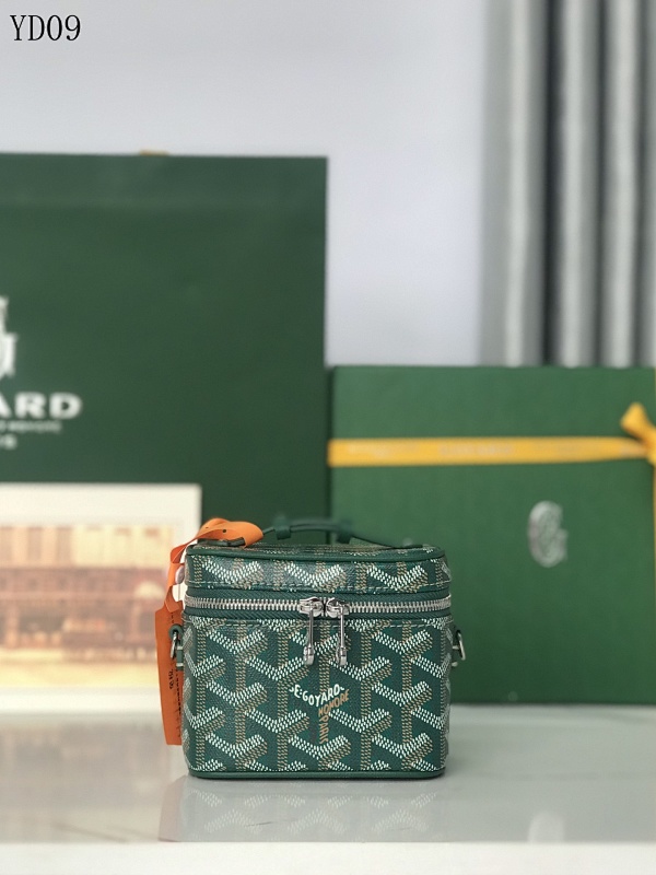 Goyarrd YD09 Green Monogram Canvas Tote Bag