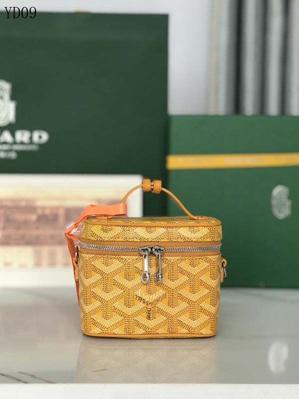 Goyarrd Saint Louis PM Yellow Monogram Canvas Tote