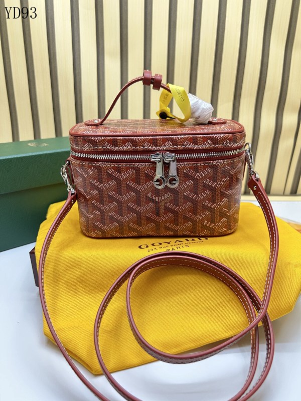 Goyarrd YD93052 Red Monogram Canvas Shoulder Bag