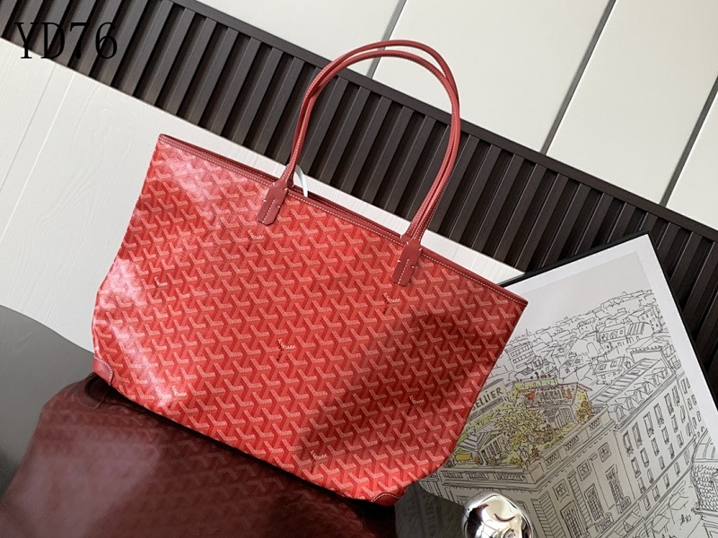 cover-221980208 Goyarrd YD76 Tote Bag Red Monogram Canvas