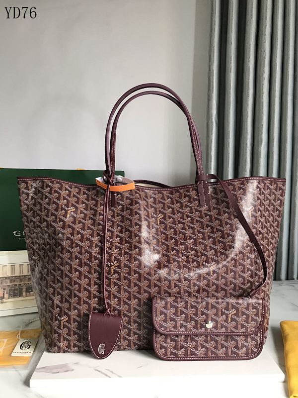 cover-221981079 Goyarrd YD76 Tote Bag Monogram Canvas Burgundy