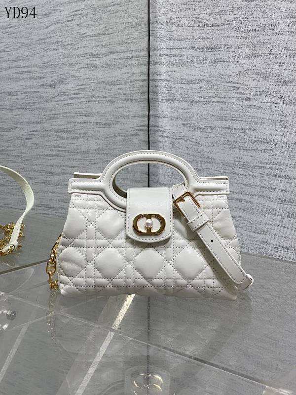 Diiior YD94 Quilted White Lady Diiior Bag
