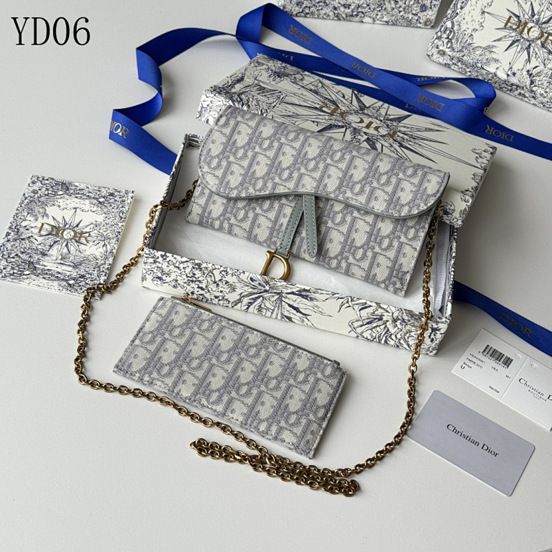 Diiior YD06 Saddle Woc Wallet on Chain