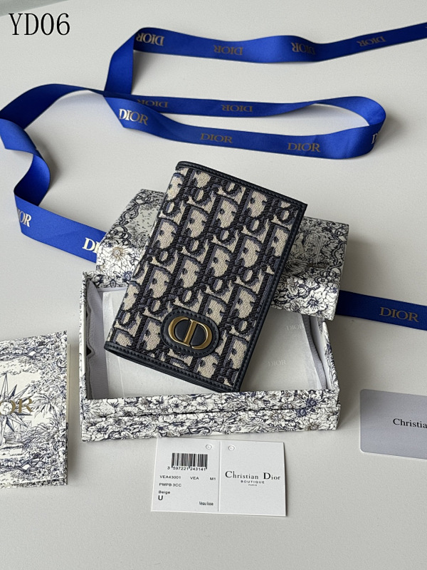 Diiior YD06023 Oblique Print Wallet
