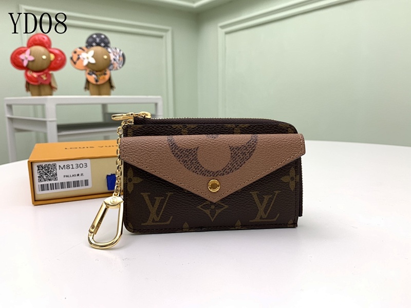 LVutton YD08 Monogram Canvas Card Holder