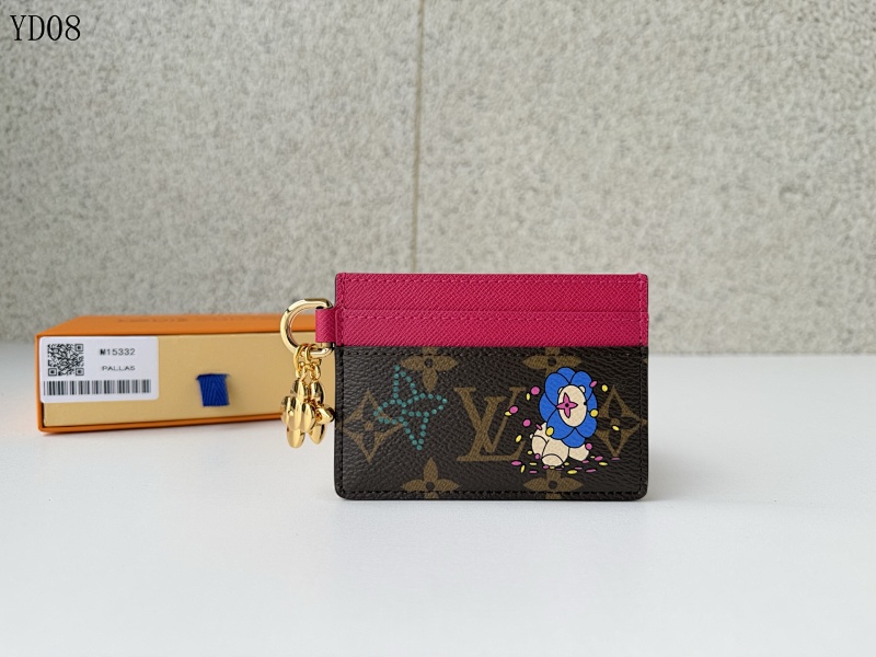 LVutton M15332 Porto Cult LV Charm Card Holder