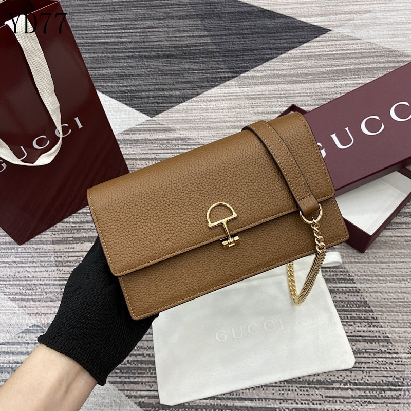 Gucc1 YD77043 Mini Bag with Chain Strap
