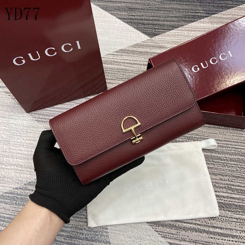 Gucc1 YD77033 Horsebit Wallet