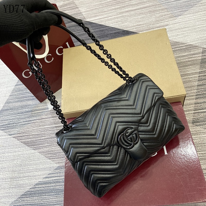 Gucc1 Marmont Chain Shoulder Bag
