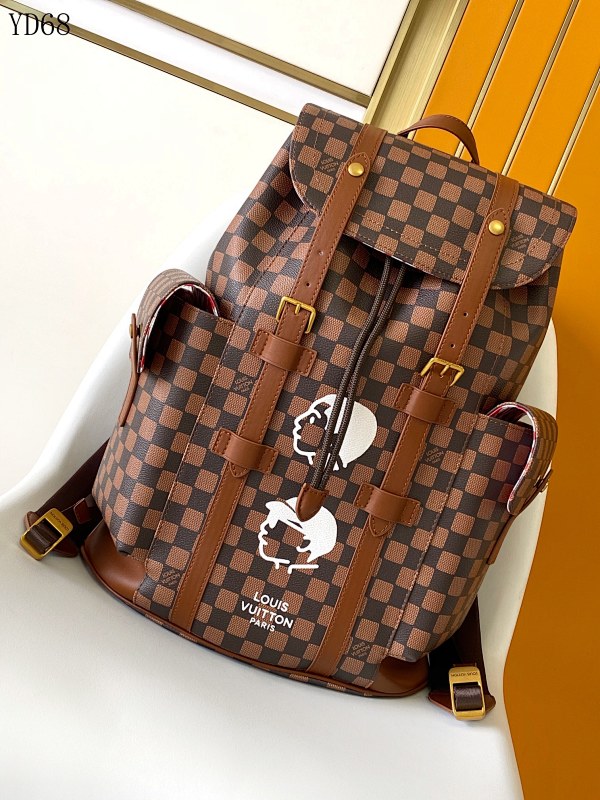 LVutton YD68075 Christopher Small Backpack Monogram Canvas